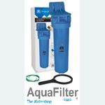 20" Big Bue® Filter Housing with blue sump for cold water